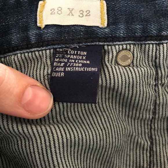 Madewell Skinny Denim Size 28  9” Rise - Picture 6 of 7